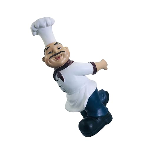 Étagère décorative pour bouteille de vin style chef de restaurant - 6
