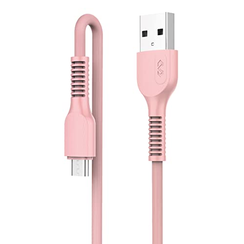Cabo Usb Letron Micro Usb 2 4A 1Mt Rosa 110054