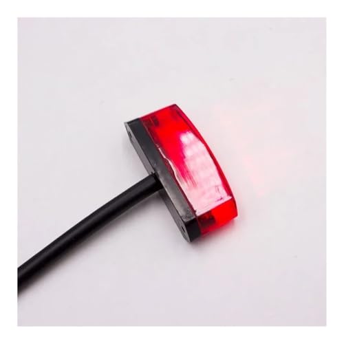 Feu arrière à LED moto universel clignotant freinage modifié - 6