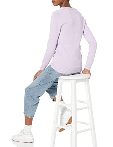 Image of Amazon Essentials Women's Lightweight Soft Crewneck Sweater, 100% Cotton, Plus