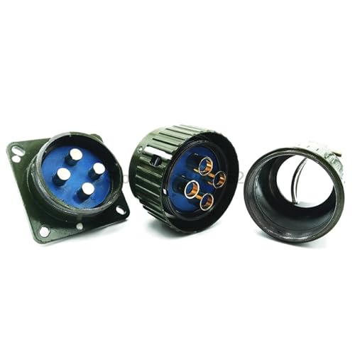 Conector aéreo circular Y2M Y36M con formato de 4 pines macho y hembra 6