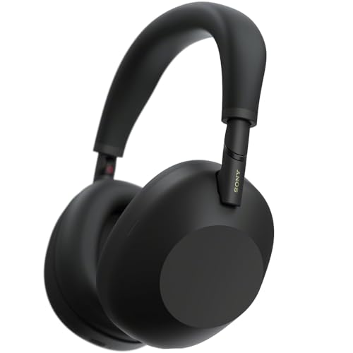 Sony WH-1000XM6/B Best Wireless Noise Canceling Headphones, Black Bundle with Deco Gear CPS Exclusive 26 Month Protection Pack | Official USA Partner Model