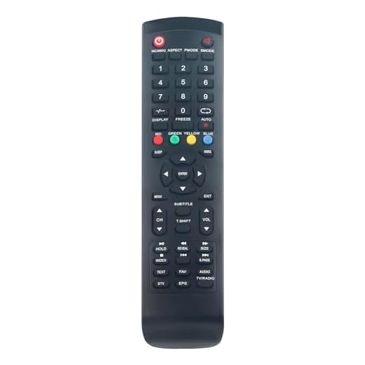 ALLIMITY Ersatzfernbedienung passend für Dyon LED LCD TV Live 40 Pro-X, Live 24 Enter, 42, 43, 32