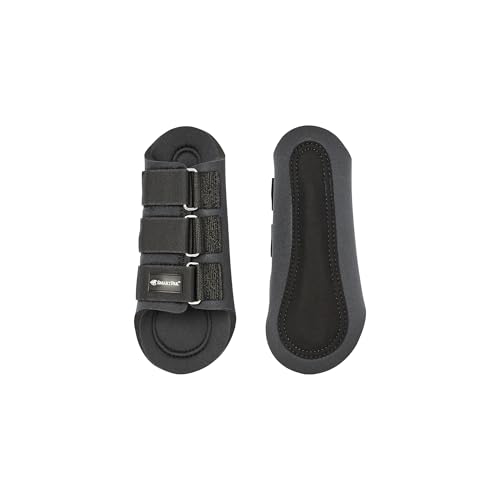 SmartEquine Neoprene Splint Boots for Horses | Premium Leg Protection and Support Boot for Equine Comfort | Durable, Flexible Horse Support Boots for Enhanced Performance and Safety (Medium (M))