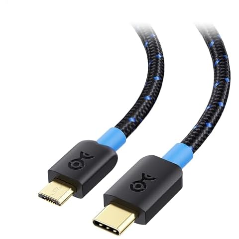 Cable Matters Braided USB C to Micro USB Cable Cover