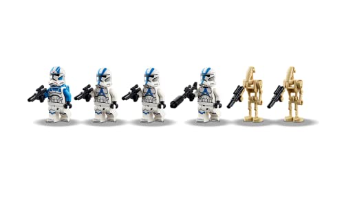 Star Wars 501st Legion Clone Troopers 75280 - Kit di costruzione per gioco creativo e fantastico edificio; ottimo regalo o sorpresa speciale per bambini (285 pezzi) - Lego - Immagine 4