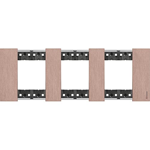 Placa de pared Legrand KA4802M3ZM modular con cubierta de interruptor integrada 2