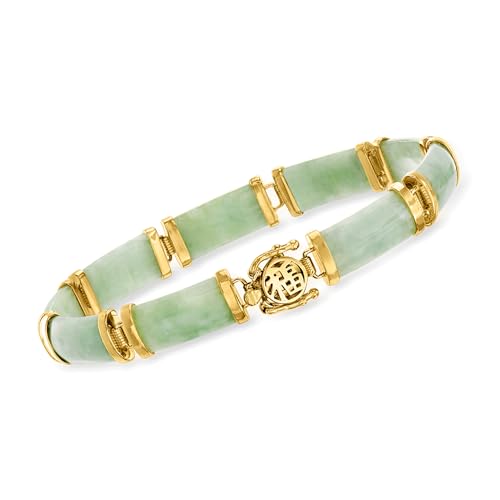 Ross-Simons Jade Good Fortune Bracelet...