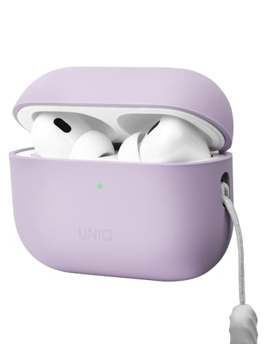 UNIQ AirPods Pro2 P[X Pro/3 3 CX[dΉ Ռzی LED VRJo[ LINO (x_[, AirPodsPro2 (2022/2023))