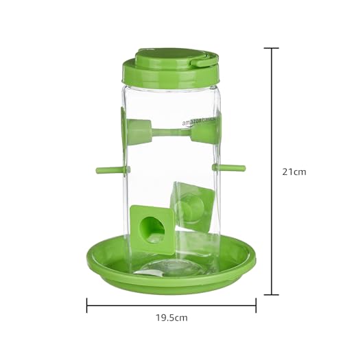 Amazon Basics Hanging Bird Feeder | 500 GMS (Set of 2)
