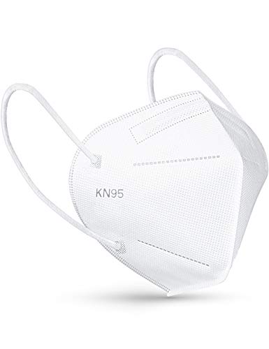 Boncare KN95 Face Mask 30 PCs, 5-Layer Face Mask for Men & Women, Updated Breathable, Comfortable (White) - Thumbnail 2