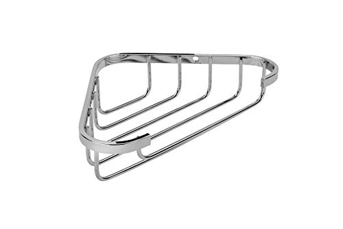 Croydex - Jabonera esquinera (Acero Inoxidable)