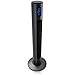 Produktbild BRANDSON - Turmventilator mit Fernbedienung und Oszilation - Oscillating Tower Fan - 96 cm - 45W - Ventilator mit 3 Geschwindigkeitsstufen Timer 3 Betriebsmodi 60 Grad oszillierend - Cool Grey
