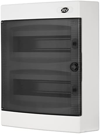 Schaltschrank Aufputz IP67 Wasserdicht - Verteilerkasten 15x15x9 Cm Für Garten & Außenbereich