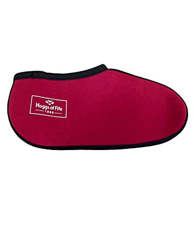 Hoggs of Fife Insulated Boot Sock Burgundy X-Small Red