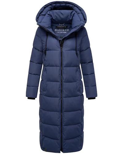 MARIKOO Nadeshikoo XVI - Abrigo de invierno para mujer (talla XS-5XL), Azul Violeta, XS