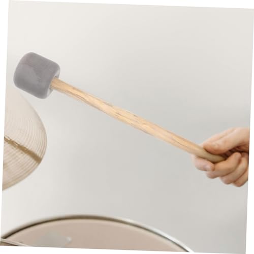 Baqueta de batería de madera con agarre ergonómico gris miniatura 6