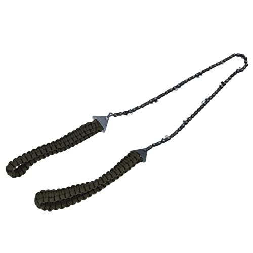 Portable Pocket Chainsaw for Fast Cutting in Outdoor Camping - Lightweight and Compact Hand Rope Chain Saw for Garden
