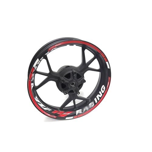 Autocollant roue moto YZFR1 liseret jante R1 bande decorative