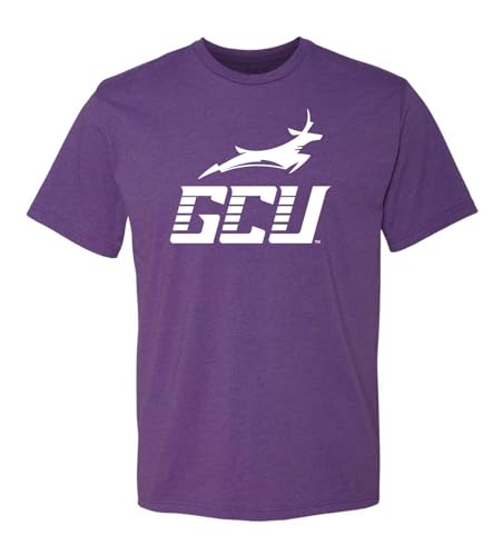 Grand Canyon University Purple GCU Antelope Lopes Shirt Officially Licensed Unisex Adult (X-Large, Grand Canyon University)