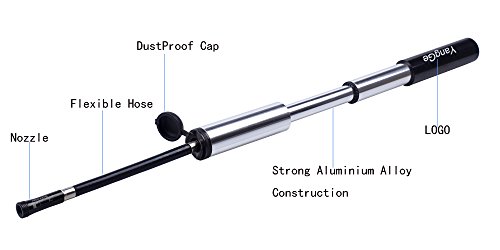 YangGe pompa per bici, mini leggera con valvole