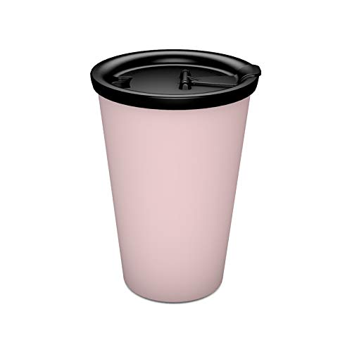 OrnaminCoffee to go-Mug 400 ml/14.1 oz Blush with Drinking Lid (Model 1210 + 1214) / Reusable Coffee Cup, Tea Mug, eco Cup