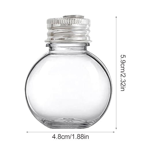 Favores de fiesta de 50 ml herméticos con envase esférico rellenable 3