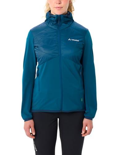 VAUDE Brenva Isolationsjacke Damen PrimaLoft Kapuze, Shore Blue, Gr. 36 – Ansicht 3