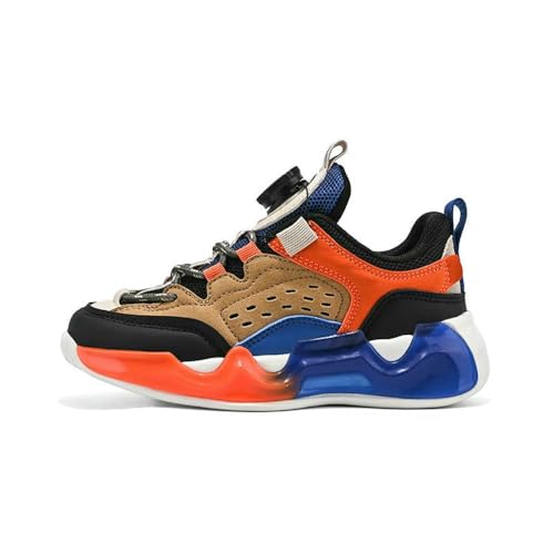 Chaussures de sport pour enfants ZBDP en cuir antidérapant pour garçons
