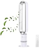 Design fin et finition de qualité supérieure - Le boîtier est fabriqué en plastique ABS de qualité supérieure, durable, stable et facile d'entretien. Grâce à son design fin en tour, le ventilateur s'adapte à presque toutes les pièces et nécessite peu d'espace au sol. Avec ses dimensions de 97 x 24,5 cm (H x l), il est peu encombrant et en même temps puissant.