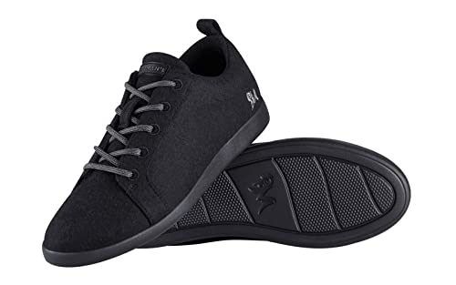Image of Neeman's Wool Classic Sneakers for Men Coal Black