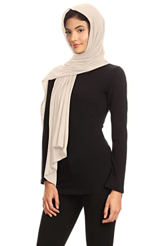 Jersey Hijab Head Scarf for Women - Made in the USA - Muslim, African and Indian Fashion Compatible2