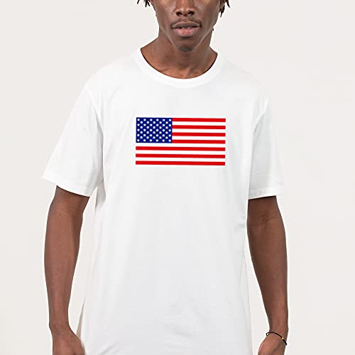 Gotocut Usa Flag Theme Print Heat Transfer Vinyl Bundle Iron-On Textile Htv For T-Shirt Decoration Diy Craft Sewing Material 8 Pieces Set 12” X 10” (A-Usa Flag Theme) #TOP2