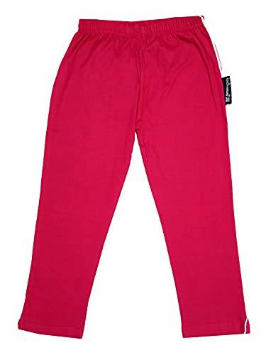 Image of indi weaves Girls Cotton Solid Capri 3 /4th Leggings (Pack of 2)