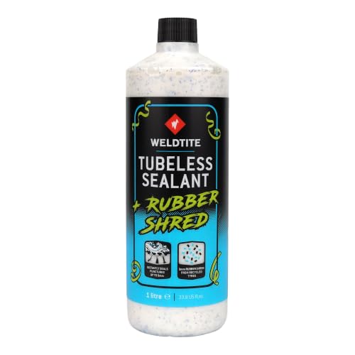 WELDTITE Tubeless Sealant - Instantly Seals Tubeless Tyres - Suitable for Freezing Conditions 1 Litre