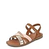 The Children’s Place Girls Flat Sandals with Adjustable Ankle Strap