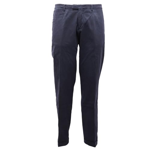 Pantalon slim bleu homme BRIGLIA en coton stretch confortable