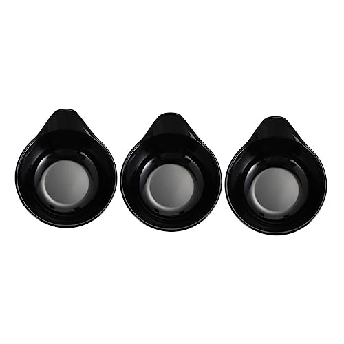 3 Pezzi di piattino per Salsa con Manico, Ciotola Smaltata per Immersione, Ciotola per Salsa per Uso Domestico, Immersione Multifunzione