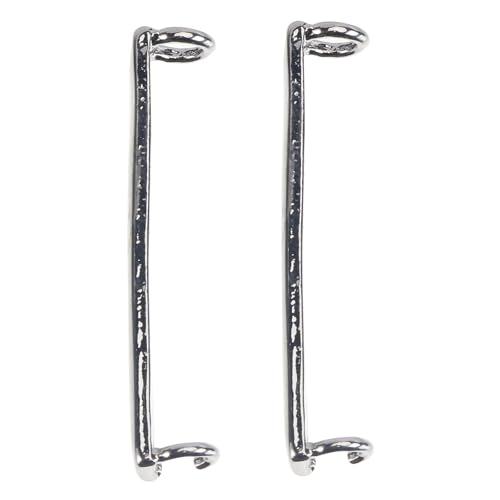 COLLBATH 1 Par Decoración de hebilla de encaje high heels hebillas de cordones Clips para cordones de zapatillas clip de cordón decoración de cordones accesorio para zapatos aleación Silver