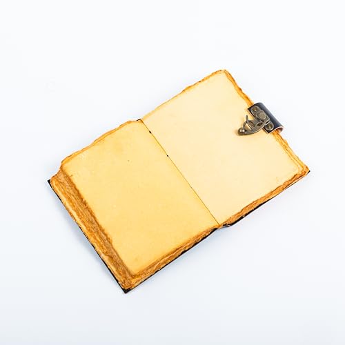 Image of CRAFT JUNKY Vintage Leather Journal Diary for Women and Men Travel Diary Notebook for Writing Deckle Edge Paper (Faith Of Love, 17.78 x 12.7 cm)