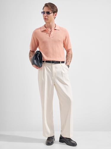 Image of Highlander Men's Polo Tshirt | Flat Knit | Regular Fit | Polo T-Shirt for Man