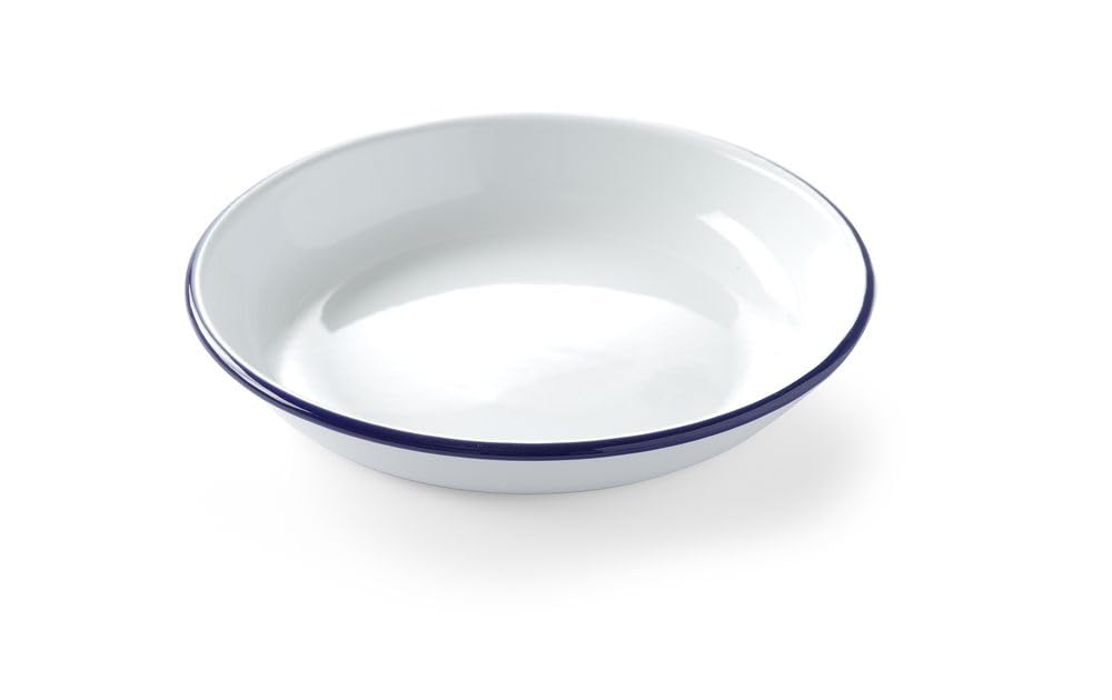 HENDI Deep plate, enamelled, ⌀240 mm