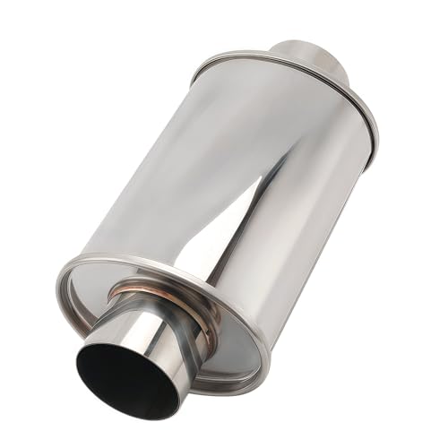 BaoHuaSun 3 Ultra Quiet Resonator 304 Stainless Steel High-Performance Resonator Muffler
