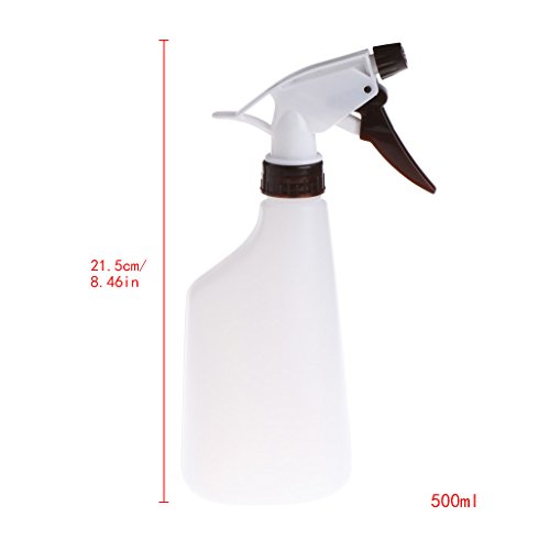 BINGHONG3 500ml Spray Bottle Measuring Hand Pressure Watering Can Transparent Garden Tool,1Pc Random Color