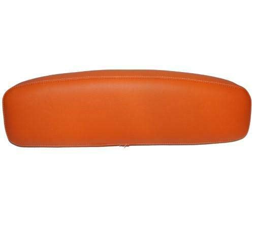 Allis Chalmers Orange Vinyl Firm Outdoor Tractor Operation Cushion 20" x 5-3/4" x 2-1/2" PILLOW Furniture Cushion Utilitarian Agricultural Machinery Spare Part