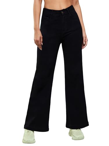 Jean noir femme Dolce Crudo taille 32 idéal pour vos sorties urbaines