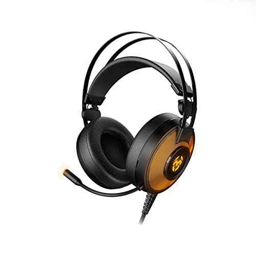 Cascos Gaming KROM KAYLE - Auriculares con microfono, RGB flow 7 colores, Sonido virtual 7.1, Altavoces 50mm, Diadema Ajustable, Micro Flexible, USB, Compatible PS4, PS5 y PC, Negro