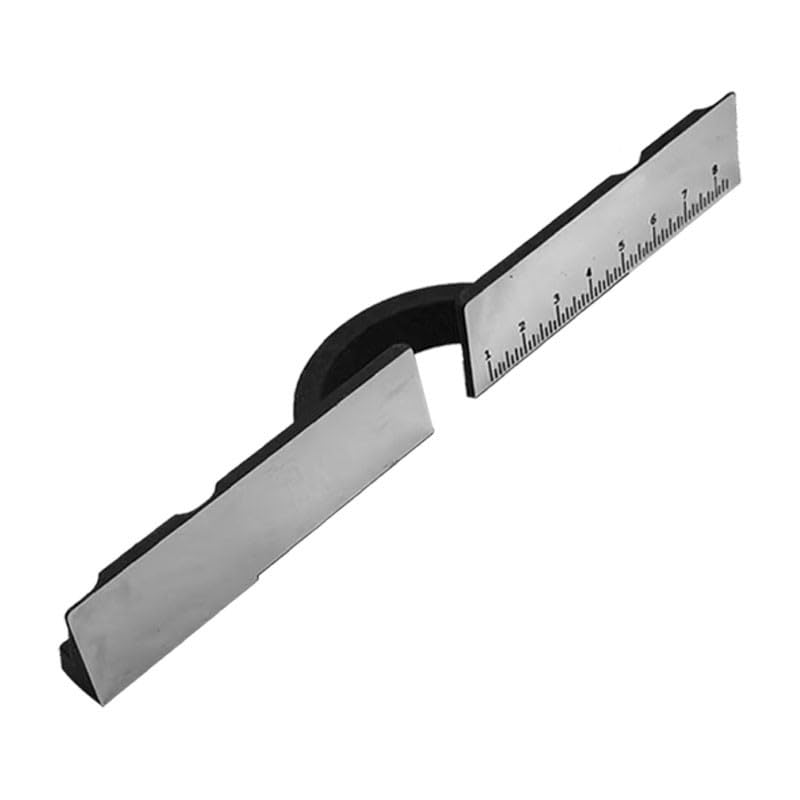 Clôture de scie à onglet en aluminium, guide d'extension de 450 mm pour 255 fraises, déflecteur en fonte épaisse avec échelle pour un travail précis du bois