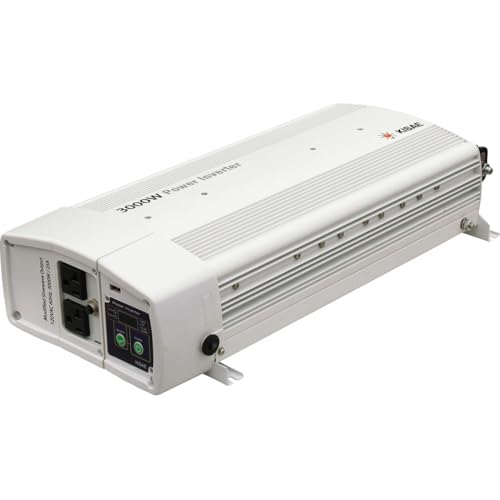 KISAE 3000 Watt Pure Sine Wave Power Inverter with Transfer Switch