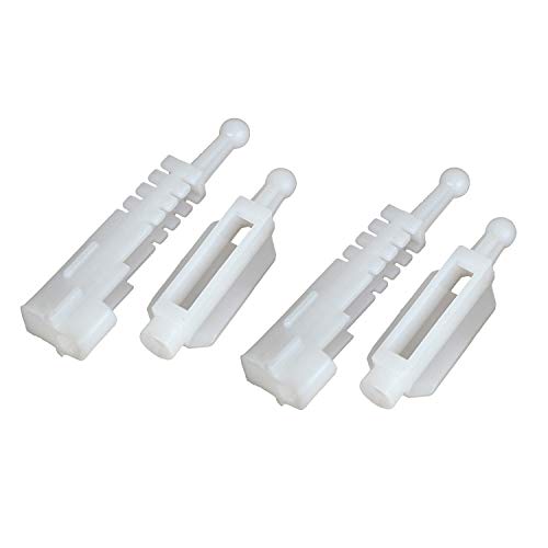 OGHParts Compatible Replacement Plastic 2-Sets Headlight Adjuster Repair Set for BMW E39 M5 530I 528I 540I